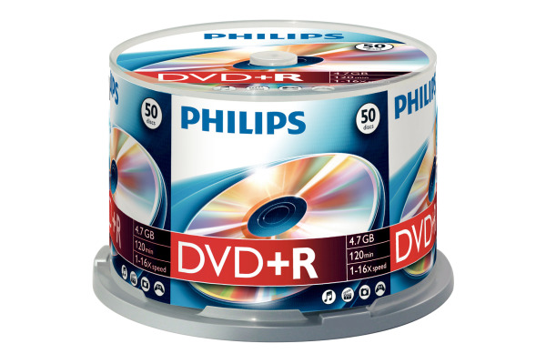 PHILIPS DVD+R DR4S6B50F 50er Spindel