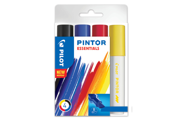 PILOT Marker Set Pintor Essentials B S40537540 4 Farben