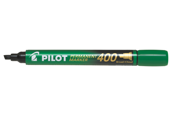 PILOT Permanent Marker 400 4mm SCA-400-G Keilspitze grün