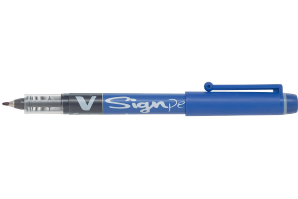 PILOT V-Sign Pen 0,6mm SW-VSP-BL blau