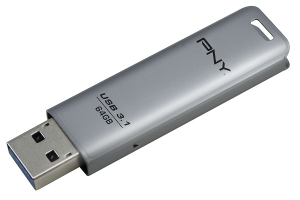 PNY Elite Steel 3.1 64GB USB 3.1 FD64GESTE