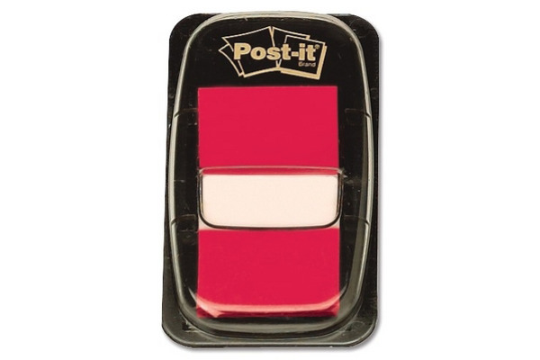 POST-IT Index Tabs 25,4x43.2mm 680-1 rouge/50 tabs