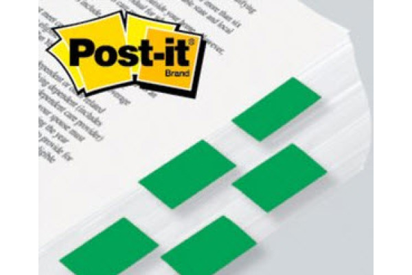 POST-IT Index Tabs 25,4x43,2mm 680-3 grün 50 Tabs