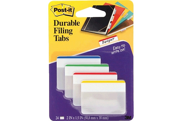 POST-IT Index Strong Filing 50.8x38mm 686F-1 4-farbig...
