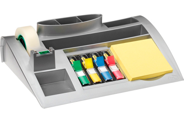 POST-IT Organizer silbergrau C50 mit 810, 654, 4x683