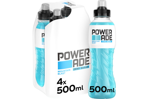 POWERADE Mountain Blast Zero 2514301 50cl, 4 Stk. - Schlup