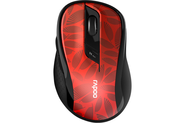 RAPOO M500 Office Silent Mouse red 18589 Wireless, Multimode