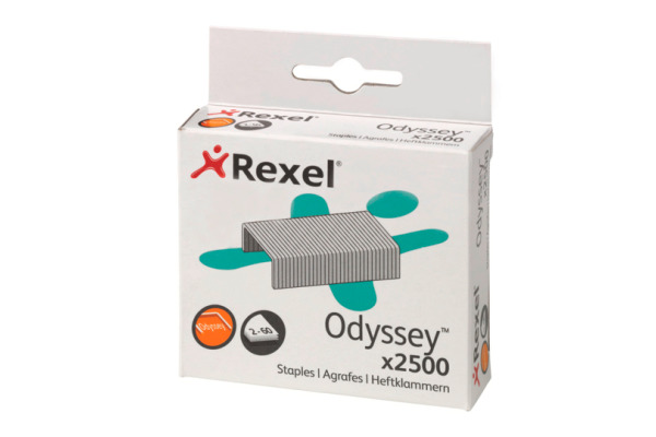 REXEL Agrafes Odyssey 2100050 2500 pcs.