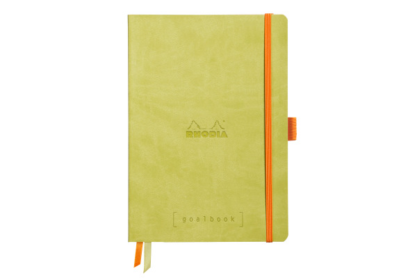RHODIA Goalbook Notizbuch A5 117575C Softcover anisgrün 240 S.
