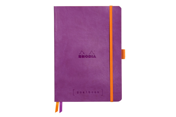 RHODIA Goalbook Notizbuch A5 117579C Softcover violett 240 S.
