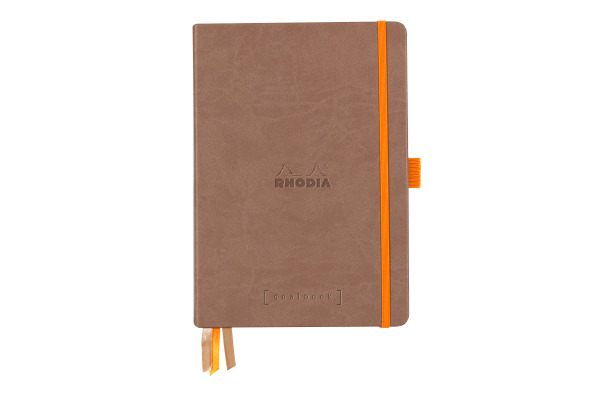 RHODIA Goalbook Notizbuch A5 118573C Hardcover taupe 240 S.