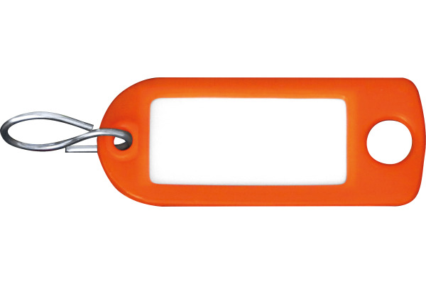 RIEFFEL Schlüssel-Anhänger 8034FS OR orange 100 Stück