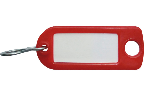 RIEFFEL SWITZERLAND Schlüssel-Anhänger 8034FS ROT rot 100 Stück