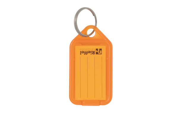 RIEFFEL Schlüsseletiketten 38x22mm A15816 orange 100 Stück