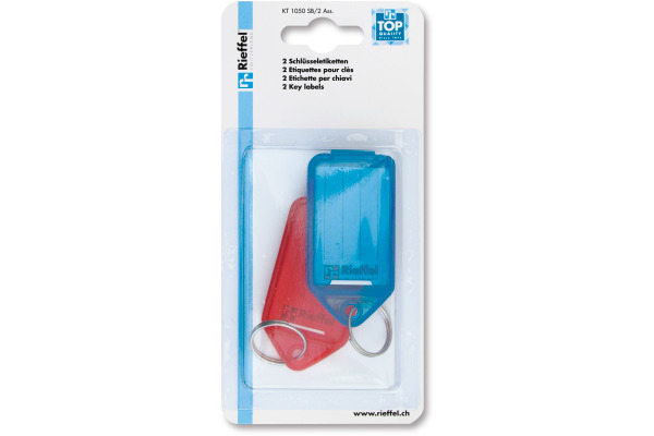 RIEFFEL Schlüsselschilder A15847 53x31mm 2 Stück