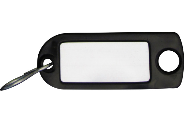 RIEFFEL Schlüssel-Anhänger A20964 schwarz 100 Stück