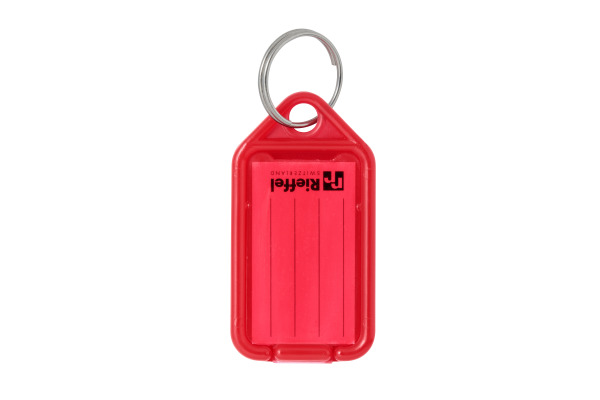 RIEFFEL Schlüsseletiketten 38x22mm KT1000ROT rot 100 Stück