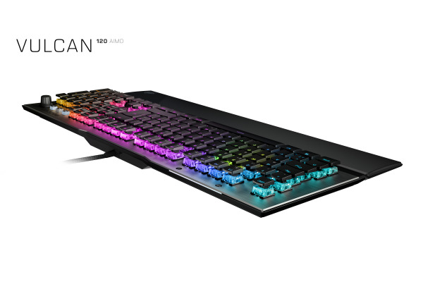 ROCCAT Vulcan 120, brown Switch, AIMO ROC12445B Gaming Keyboard, CH-Layout