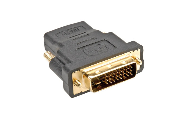 ROLINE DVI-D (24+1) - HDMI Adapter 12.03.311 Black, ST/BU, 1080p