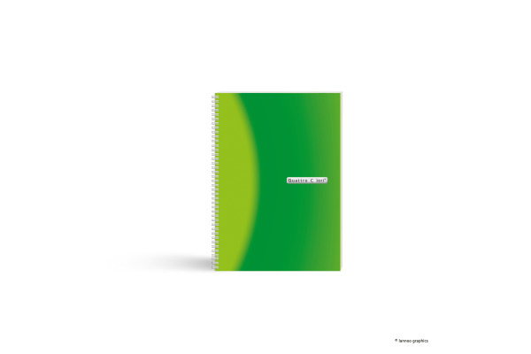 ROOST Notizbuch QC A5 130570 grün, 96 Seiten