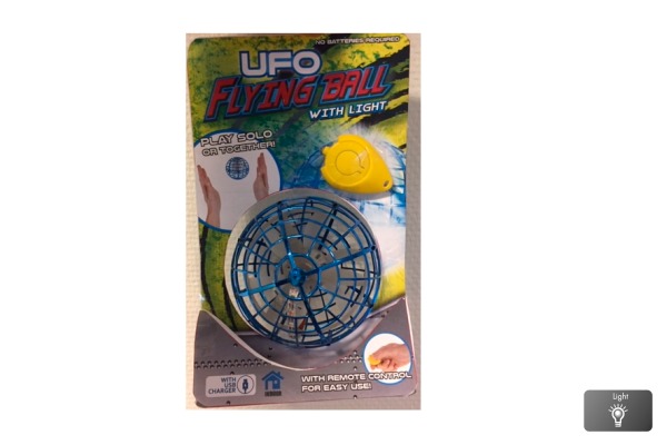 ROOST UFO Ball 621203 mit Licht 9.4cm