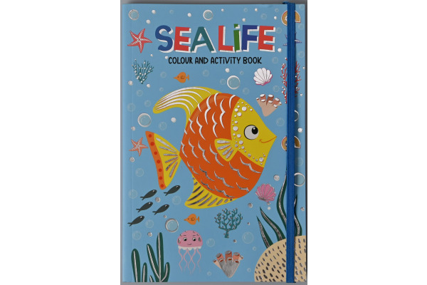 ROOST Activity-Buch Sea life B070 assortiert 21x14cm