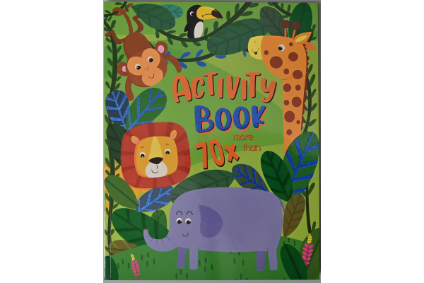 ROOST Activity-Buch Jungel B902 assortiert 21,5x28cm