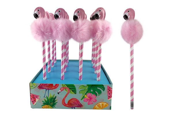 ROOST Bleistift Flamingo Pom Pom HPTS-073