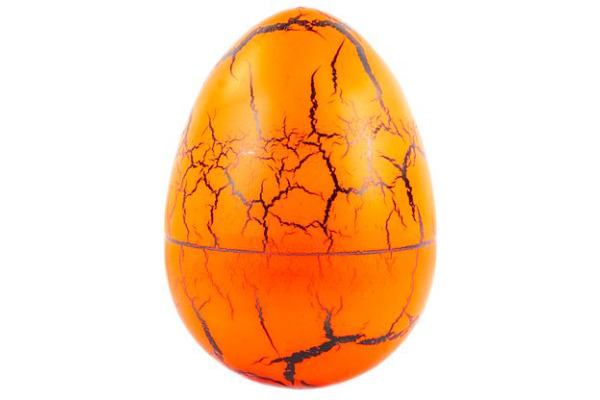 ROOST Large T-Rex Hatching Eggs NV273 orange