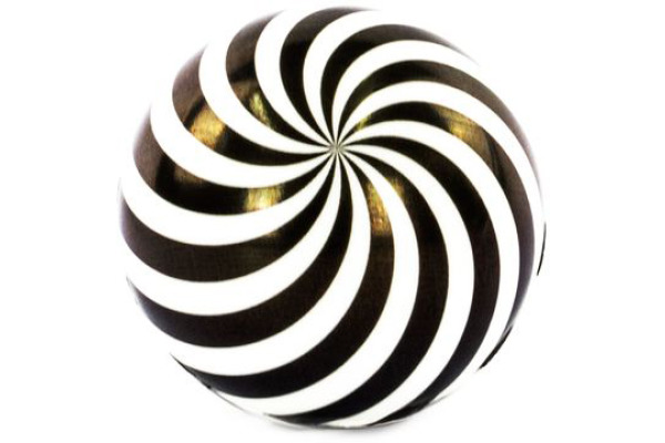 ROOST High Bounce Illusion Ball NV596 schwarz / weiss