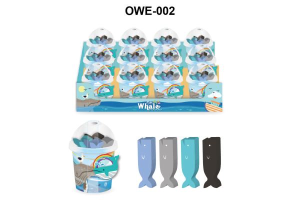 ROOST Radiergummi OWE-002 On Whale 4 Stk.