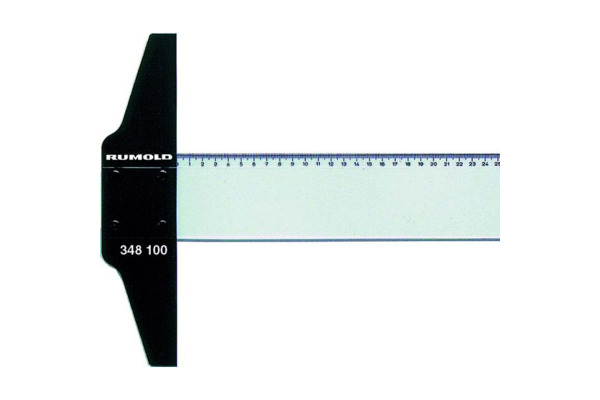 RUMOLD Zeichenschiene MXFT 70cm 348070 Acryl