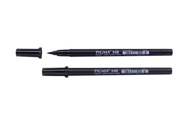 SAKURA Pigma Brush Pen M XFVKMB49 black
