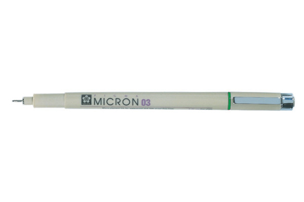 SAKURA Fineliner Pigma Micron 0,35mm XSDK0329 gr&amp;uuml;n