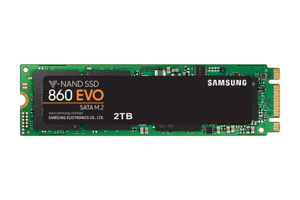 SAMSUNG SSD 860 EVO m.2 Series 2TB MZ-N6E2T0 SATA III Basic
