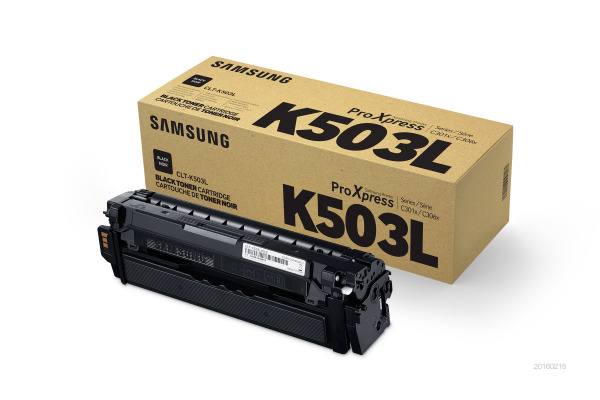 SAMSUNG Toner-Modul schwarz CLT-K503L SL-C3010ND/3060FR 8000 Seiten