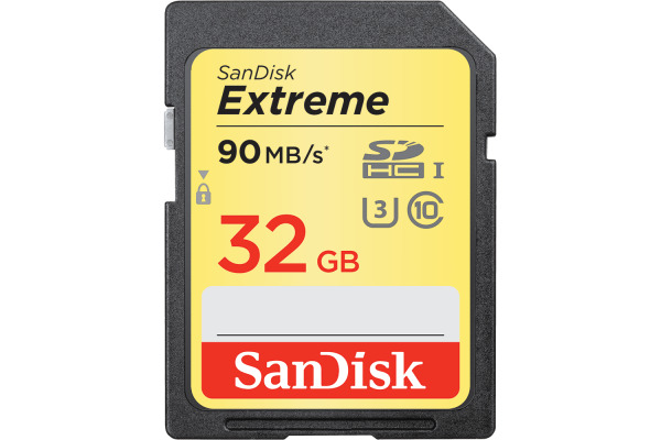 SANDISK SDHC Extreme 32GB 44401 SDSDXVE-032G-GNCIN 90MB