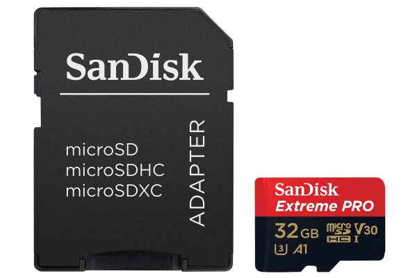 SANDISK ExtremePro microSDHC 32GB 45126 SDSQXCG-032G-GN6MA 95MBs