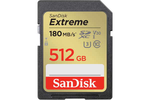 SANDISK Extreme SDXC 512GB SDSDXVV51