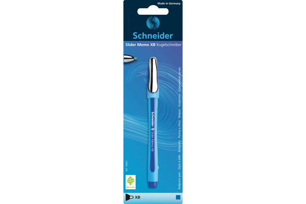 SCHNEIDER Kugelschreiber Memo 1.4mm 75023 blau Blister