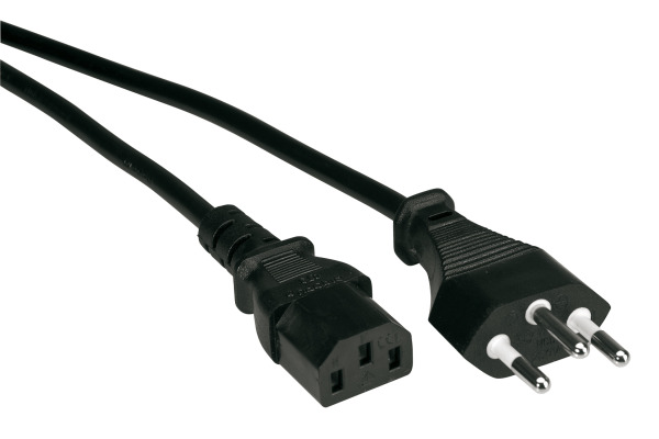 SCHOENENB Gerätezuleitung 3m 80.1220.3 schwarz