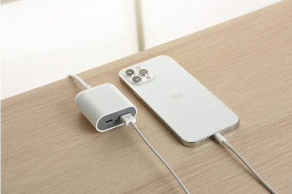 SCHOENENB Verlängerungskabel 3m 85.23430G USB-C & USB-A weiss/grau