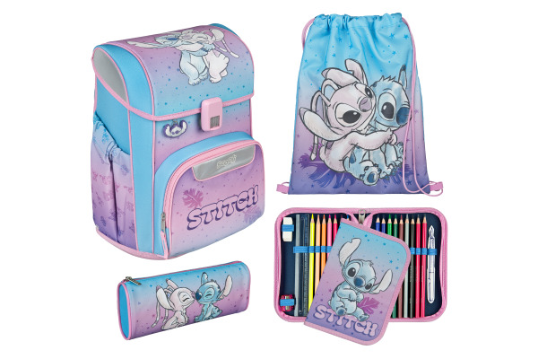 SCOOLI Schulthek-Set EasyStart STLG8256 Lilo & Stitch 5-teilig