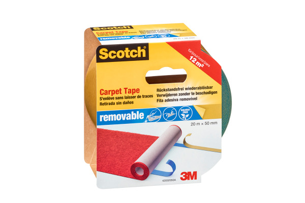 SCOTCH Teppichband 50mmx20m 42032050 non-perm.