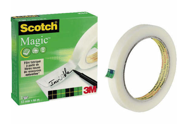 SCOTCH Magic Tape 810 12mmx66m 8101266K transparent, 2...