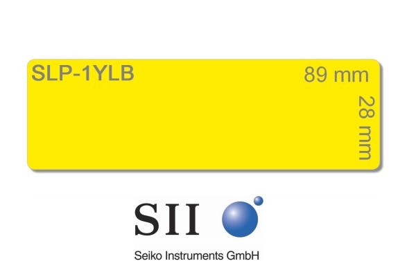 SEIKO Adress-Etiketten 28x89mm SLP-1YLB gelb 2x130 Stk.