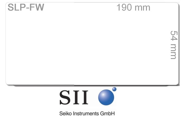 SEIKO Ordner-Etiketten 54x190mm SLP-FW weiss 110 Stück