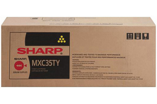 SHARP Toner yellow MX-C35TY MX-C407P/C357F 6000 Seiten