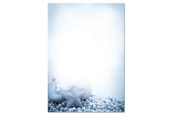 SIGEL Weihnachts-Motiv-Papier A4 DP081 Blue Mystery, 90 g 100 Blatt