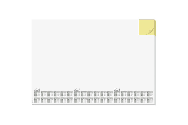 SIGEL Schreibunterlage Memo 26/27/28 H6490 D/E/F/NL 30 Blatt 59.5x41cm